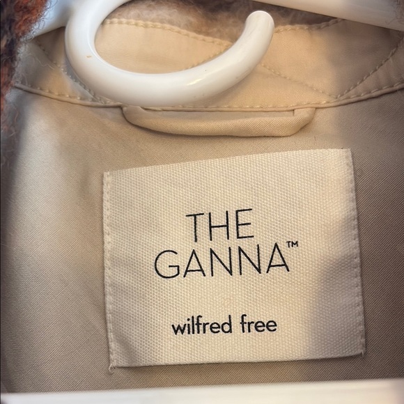 GANNI Plaid Wool Jacket - Red and Beige - Picture 2 of 5